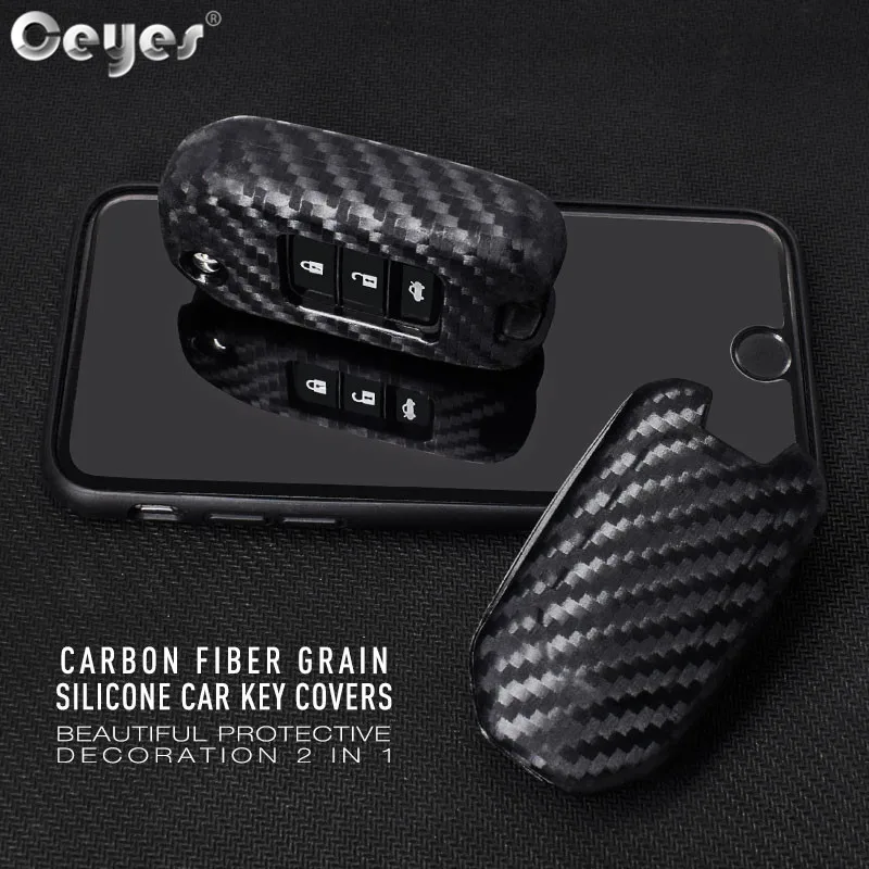 

Ceyes Car-Styling Auto Folding Protection Shell Case For Honda Civic Accord Odyssey Crider Carbon Fiber Car Stickers Accessories