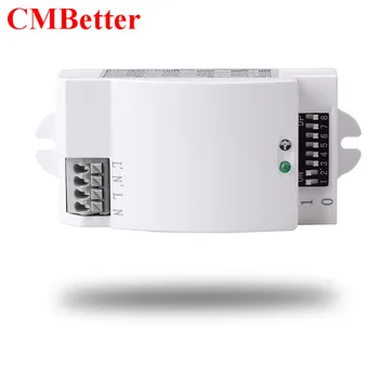 

220V Microwave Radar Sensor Inductive Light Switch PIR Occupancy Body Motion Sensing Detector 1200W For lamps