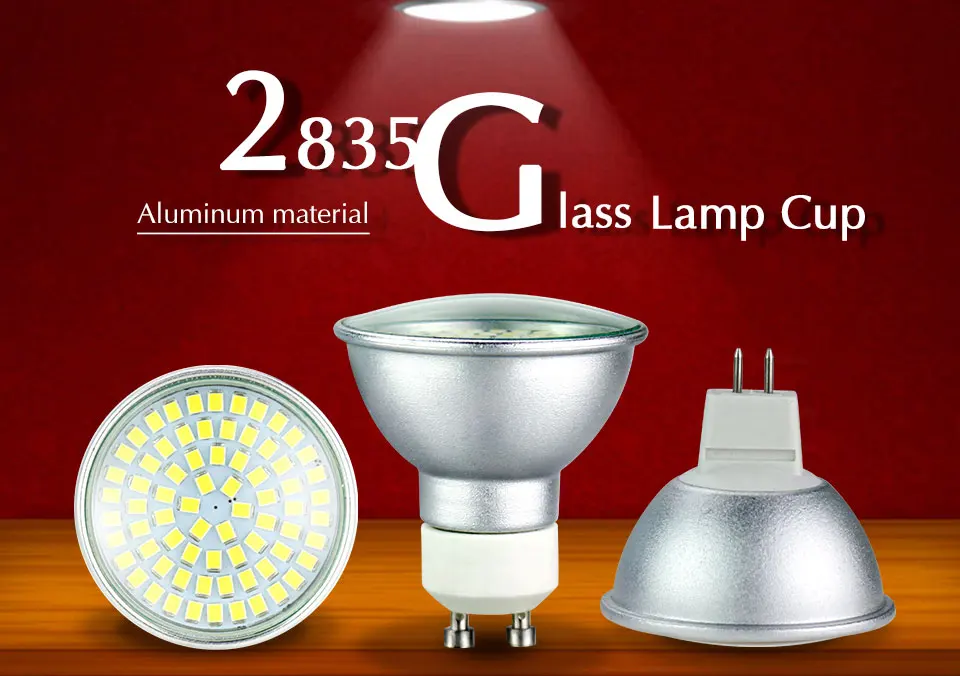 2835 MR16 GU10 Spotlight (1)