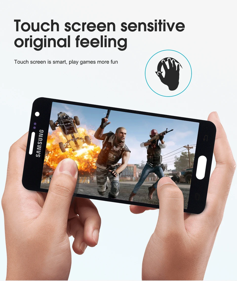4,5 ''Супер AMOLED lcd для SAMSUNG Galaxy A3 дисплей A300 A300H A300F ...