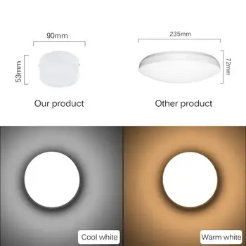 

Motion Sensor Light Indoor Outdoor 15W 10W 3000K/6000K Radar Activated LED Flush Mount Ceiling Light For Home Decoration