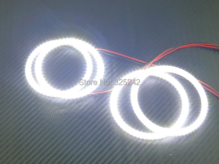 For Perodua Alza 2009 2010 2011 2012 2013 2014 2015 Excellent Ultra bright illumination smd led Angel Eyes Halo Ring kit 19 smd led angel eyes for Perodua Alza 2009-UP(11)