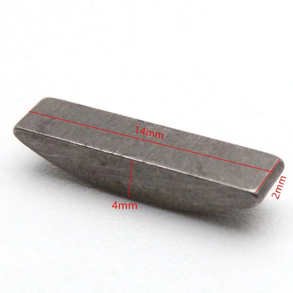 4 Pieces Woodruff Keys for Chinese GY6 50cc 139QMB 125cc 150cc Scooter Moped ATV 152QMI 157QMJ Parts