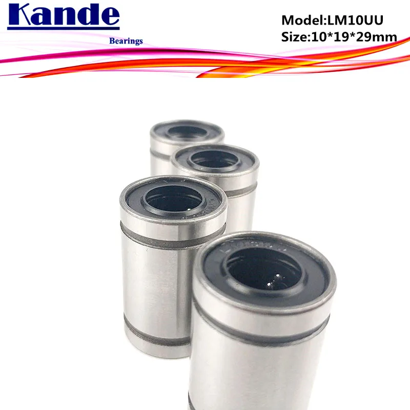 

LM10UU 1pc High quality LM10 Linear Bearing 10x19x29 mm LM10 UU for 3d printer Linear Bearing SM10UU