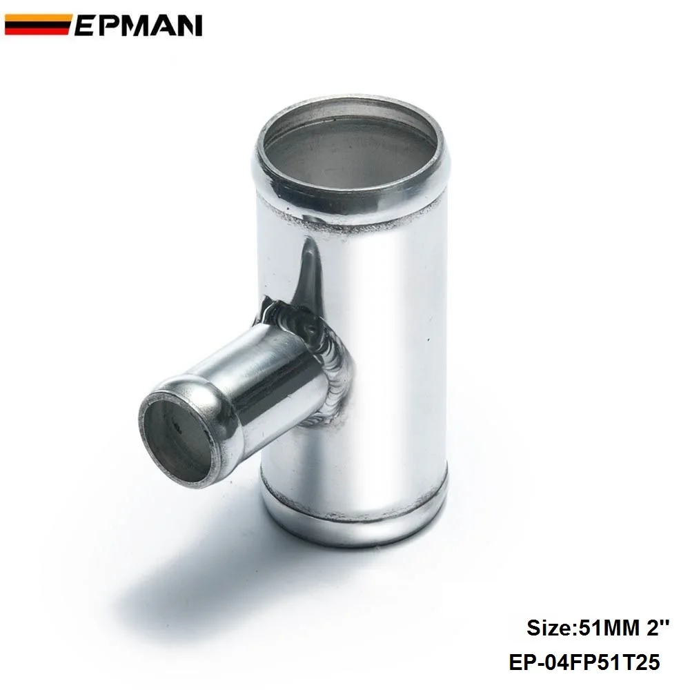

Universal BOV T-pipe 51mm 2" outlet 25mm Blow Off Valve T Joint Adaptor For BMW E39 5-Series (2000- ) EP-04FP51T25