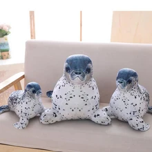 Cute Simulation Animal Seal Toy Soft Plush Toys PP Cotton Stuffed Doll Toy Plush Pillow Children Birtdhay Gifts minocool simulation cockroach plush toy insect stuffed plush animals cockroach soft pillow toys children nursery girl gifts