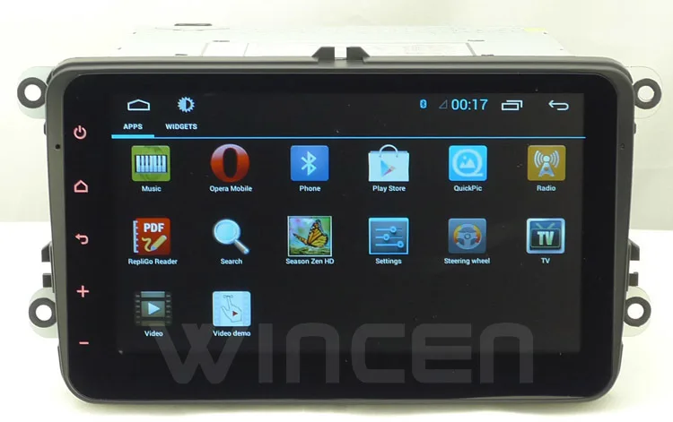 Top 8" Android 4.2 Car DVD GPS Player for  VW Golf Passat Jetta Tiguan Touran Polo SKODA Octavia SEAT Altea Leon with Touch button 3