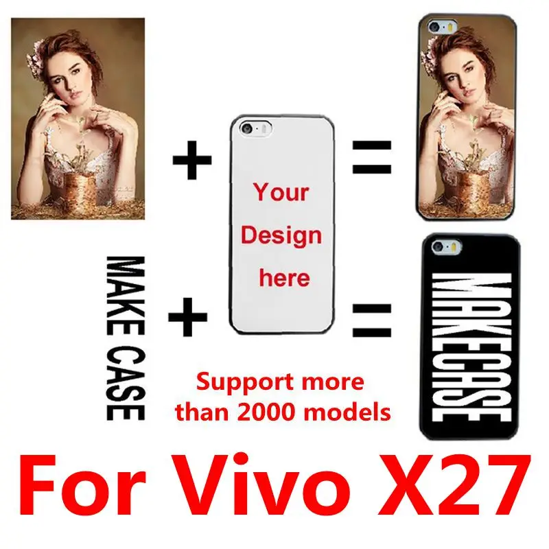 DIY Personalized custom photo name Customize printing your design cover case for Vivo X27 | Мобильные телефоны и