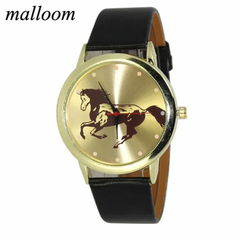 

Malloom Relogios Masculino Horse Pattern Men Watches Fashion Casual Analog Business Quartz Watch Montre Homme