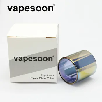 

vapesoon Rainbow Replacement Pyrex Glass Tube / Bulb Glass for SMOK Vape Pen 22 Tank Atomizer Fit VAPE PEN 22 Kit