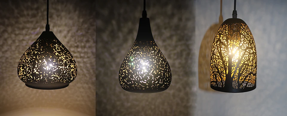 HTB1w w.neuSBuNjy1Xcq6AYjFXaB Vintage Pendant Light Nordic Porous Loft E27 LED Iron Etching Lampshade Bar Restaurant Lamp Creativity Style Rust Pendant Lamp