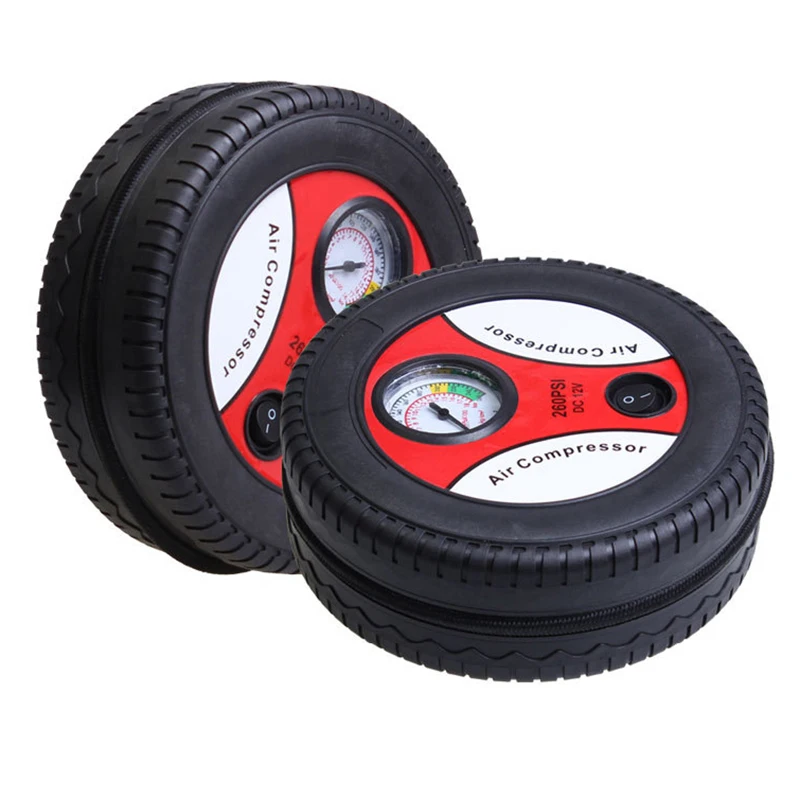 Car Styling Inflatable Pump 12V Mini Portable Balls Rubber Boat Bike