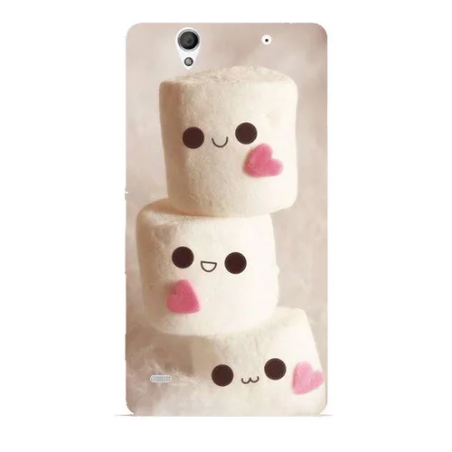 

Luxury Painting Coque Cover For Sony Xperia C4 E5303 E5333 Colorful Drawing Phone Shell Back cover Ultra Thin Protector Case