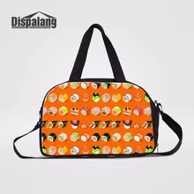 Dispalang мультфильм суши Еда печати Холст Дорожная сумка Для женщин плеча Путешествия Мужская тотализаторов складная дорожная Duffle Сумки Чемодан сумки