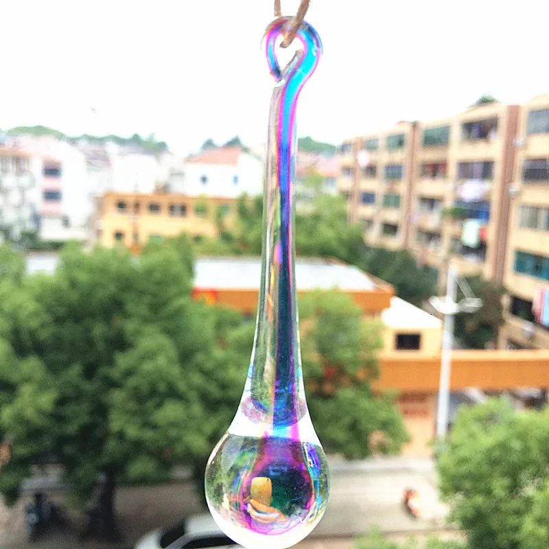 20 шт. прозрачные стеклянные подвески для люстры Х80 мм|chandelier prisms|glass chandelier prismschandelier