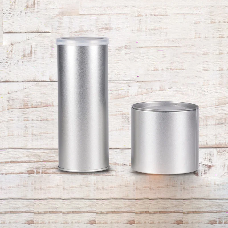 Fresh-keeping Tea Container Smell Proof Sealed Coffee Powder Containers Nut Hurb Soap Storage Boxes Travel Tea Bag Cans
