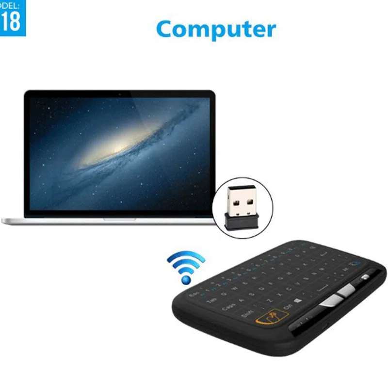 H18 сенсорная клавиатура мышь Пульт дистанционного управления I8 MX3 Двухпанельный пульт дистанционного управления Беспроводная клавиатура Air mouse компьютер Android ноутбук