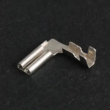 

100PCS 2.8mm Uninsulated Female Right Angle Crimp Spade Terminal Connectors Hot