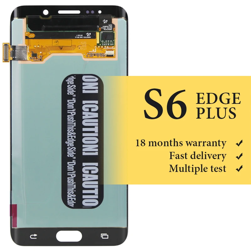 Новое поступление для Samsung S6 edge plus G928f ЖК-экран OEM качество мобильного телефона