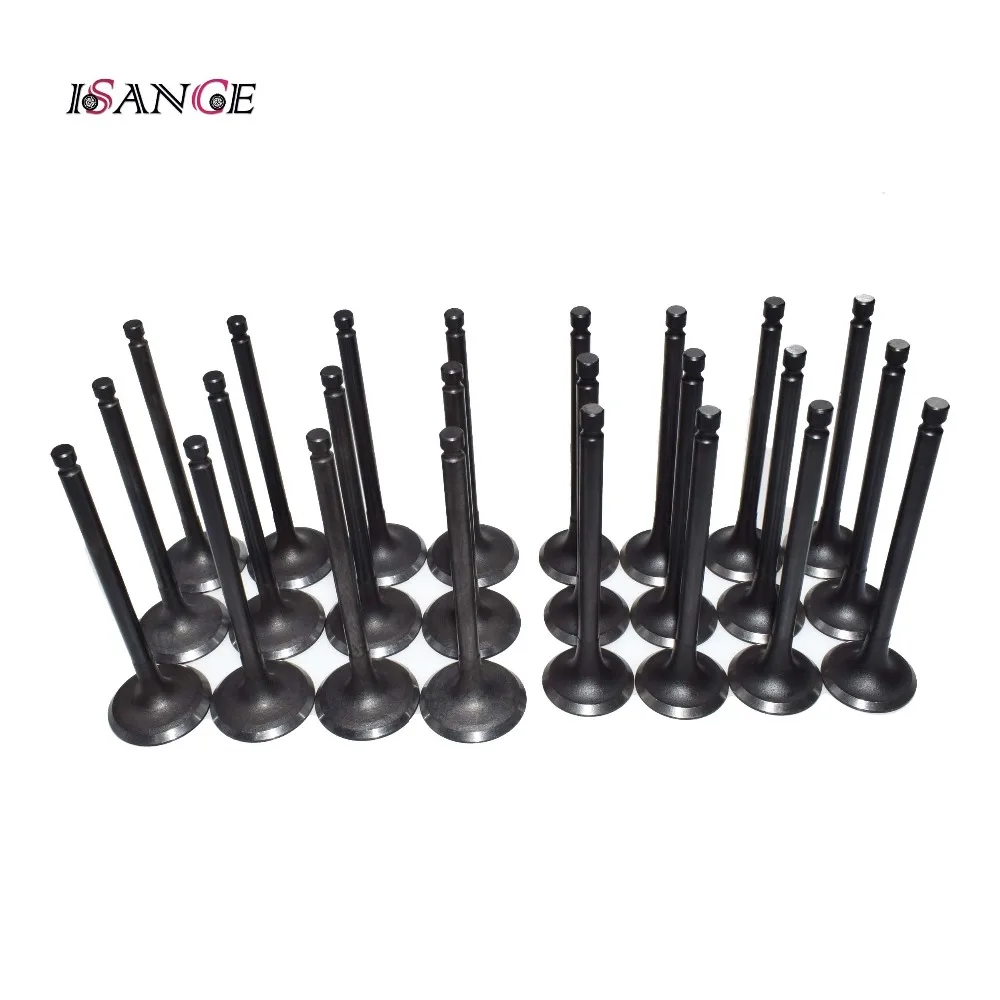 Выпускной клапан для Hyundai Tucson Sonata Tiburon Santa Fe Kia Optima Sportage 2 7 л 1999 2000 2001 2002 2003 2010 24 шт.|intake valve|kia sportage 2001hyundai |