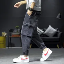 M-5XL уличная одежда больших размеров, мужские эластичные брюки со свободными повседневными стежками, мужские облегающие брюки, классические дизайнерские брюки