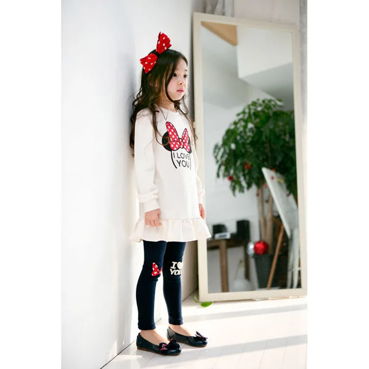 2019 meninas conjuntos de roupas primavera outono