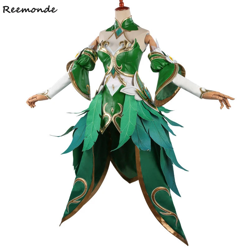 

Game Arena Of Valor Cosplay Costume Wang Zhaojun Arwen Princess Fancy Dresses Full Set Uniform Synthetic Wigs Hair Woman Girls