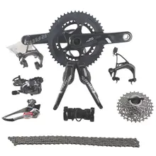 SRAM FORCE 2×11 22S Speed 50x34T 53x39T 170mm 172.5mm Carbon Road Bicycle Groupset Bike Kit