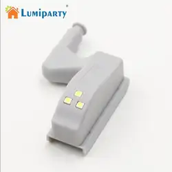 LumiParty 10 шт. внутренняя петля светодиодный Сенсор свет для Кухня Спальня гостиной шкаф ночные огни
