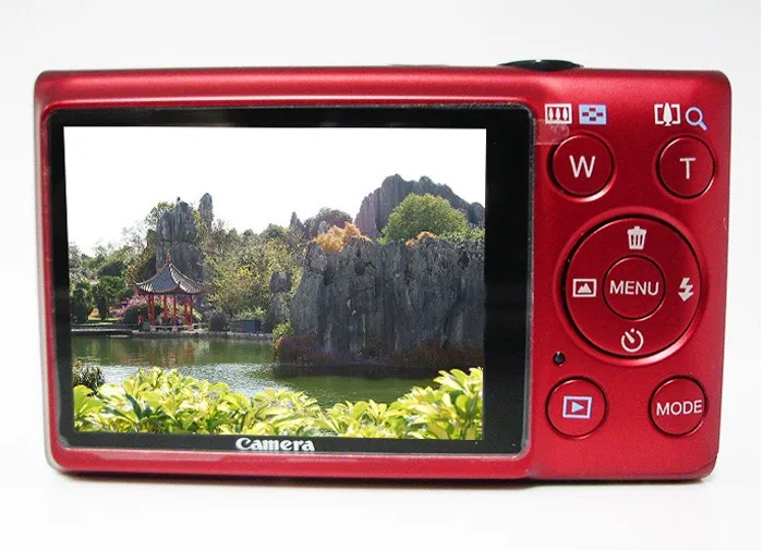 

hd digital camera video camcorder 16mp photo Digital Mini Camera with 8x digital zoom compact  DC-560 support sd card battery