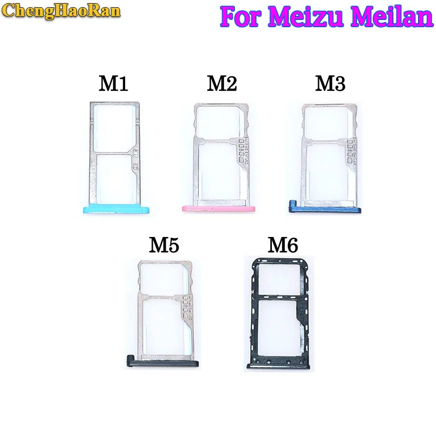 ChengHaoRan слот для sim-карты адаптер Meizu Meilian M1 M2 M3 M5 M6 разъем SIM-карты запасные части |
