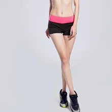 Для женщин Высокая Талия шорты для йоги, для бега тренировки Мужские Шорты для купания Фитнес для похудения Эластичный Однотонные колготки Спортивная быстросохнущая обучение дно