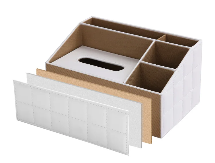 ORZ офисная коробка для салфеток Настольный органайзер из искусственной кожи держатель для салфеток пульт дистанционного управления держатель для хранения корзина для салфеток чехол для салфеток