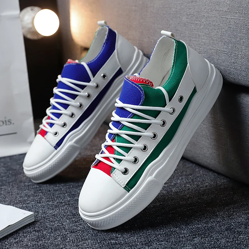 

New Summer Men's Canvas Shoes irregular Casual Skate Shoe Male Loafers Man Leisure Luxury Irregularity Design Runner Footwear