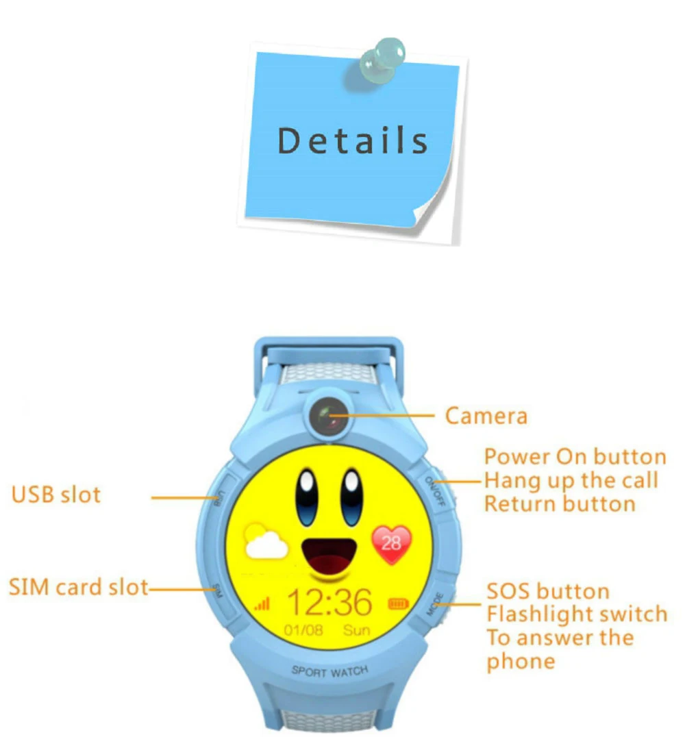 Q360 Детские умные часы камера gps WiFi умные часы с определением местоположения детей SOS анти-потеря монитор трекер детский браслет часы детские подарки