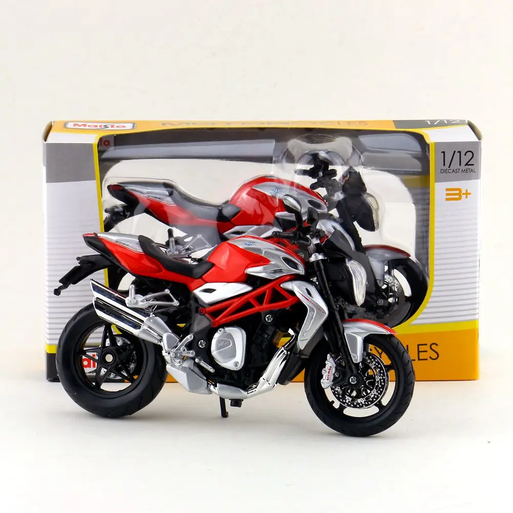 

Free Shipping/Maisto Toy/Diecast Metal Motorcycle Model/1:12 Scale/MV AGUSTA Brutale 1090 RR Super/Collection/Gift For Kid