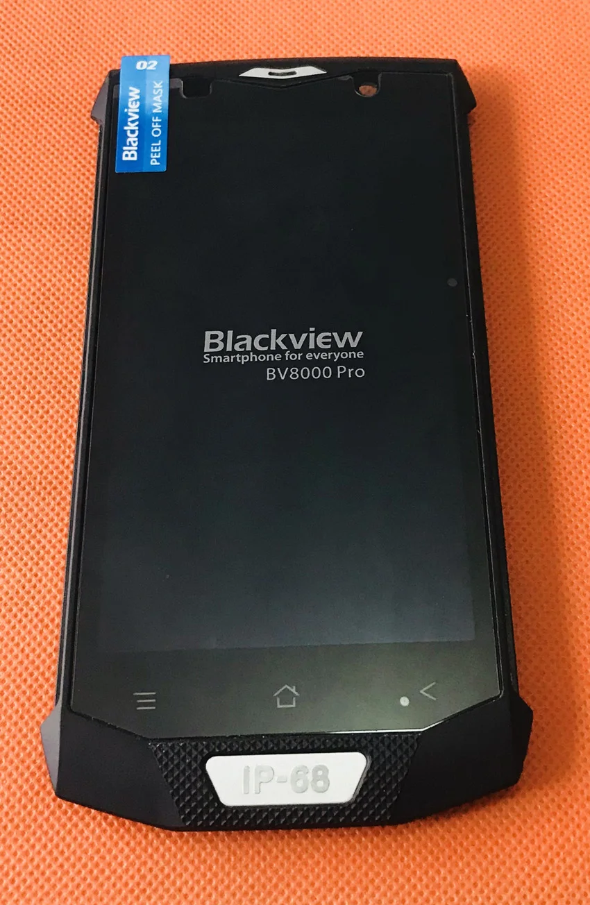 Б/у ЖК-экран+ сенсорный экран+ рамка для Blackview BV8000 Pro 5," FHD MTK6757 Восьмиядерный