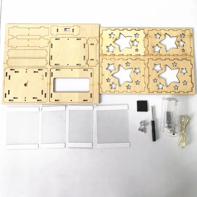 Happyxuan Girls DIY научные развивающие игрушки электрические наборы лабораторные