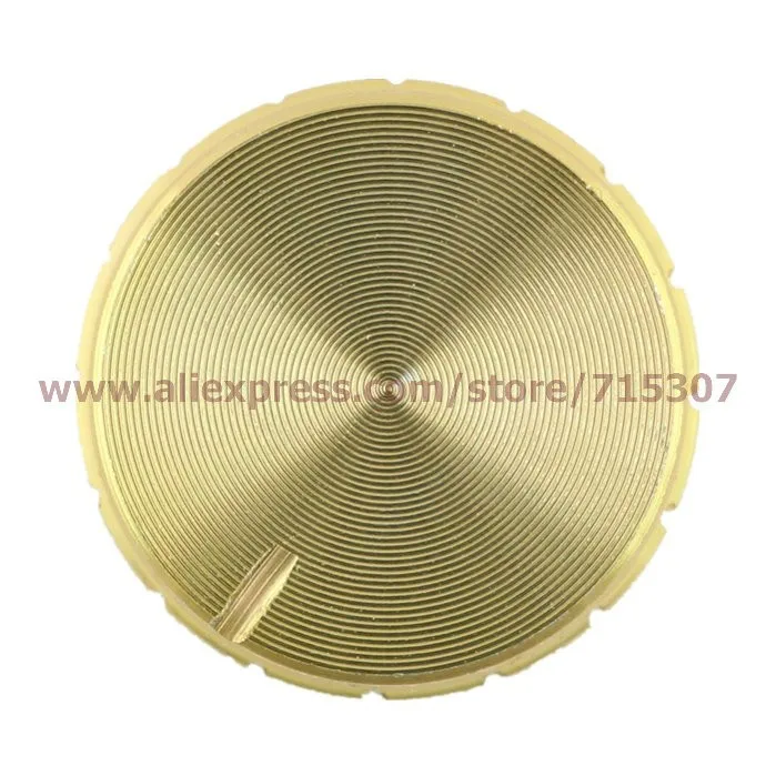 gold aluminum potentiometer knob 17x17(2)