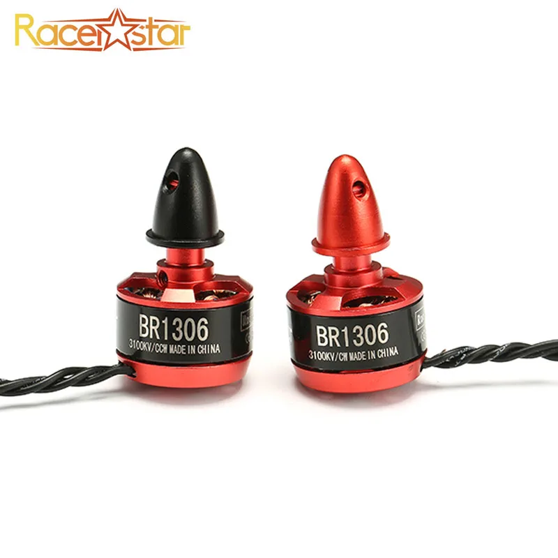 Racerstar 1306 BR1306 Racing Edition 3100KV 1-2S CW/CCW бесщеточный двигатель для 150 180 200 многовинтовой модели радиоуправляемых квадрокоптеров