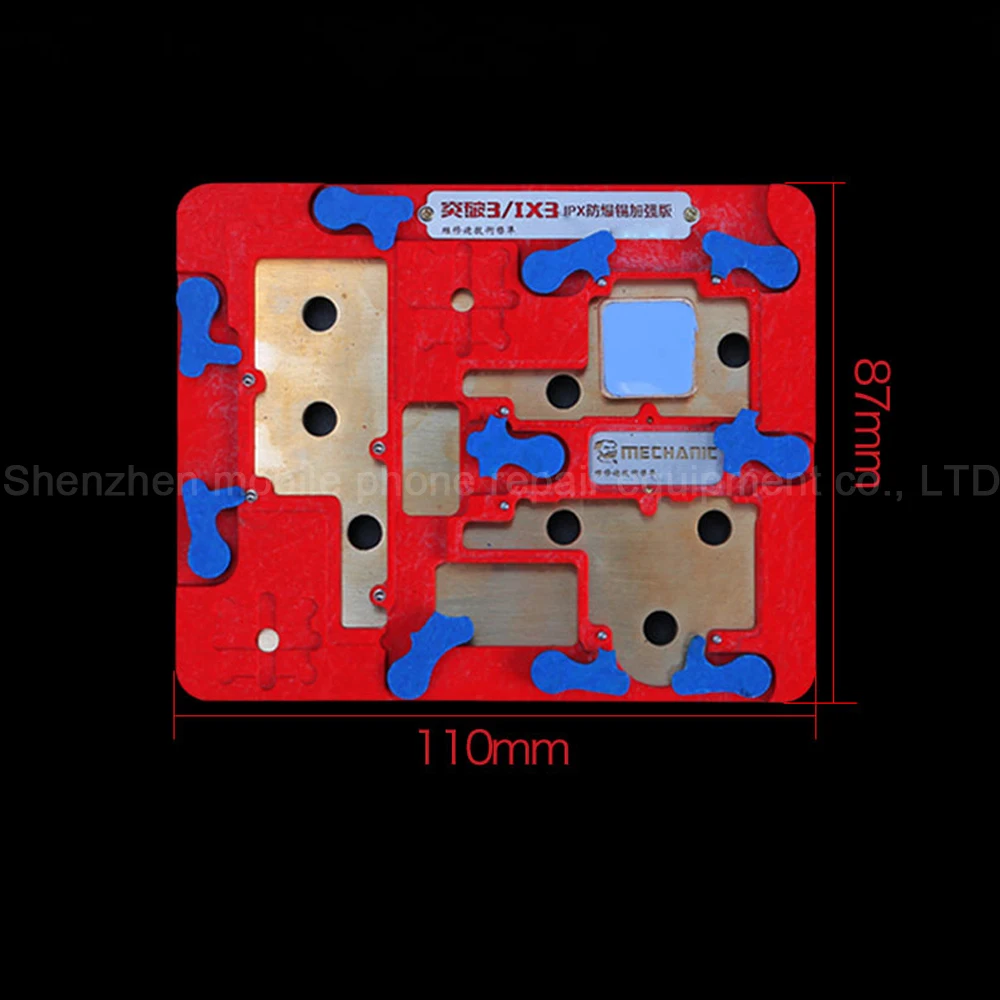 Apple IPhone X эксклюзивный сервис платформа многофункциональное Позиционное фиксированное приспособление для ремонта центрального процессора