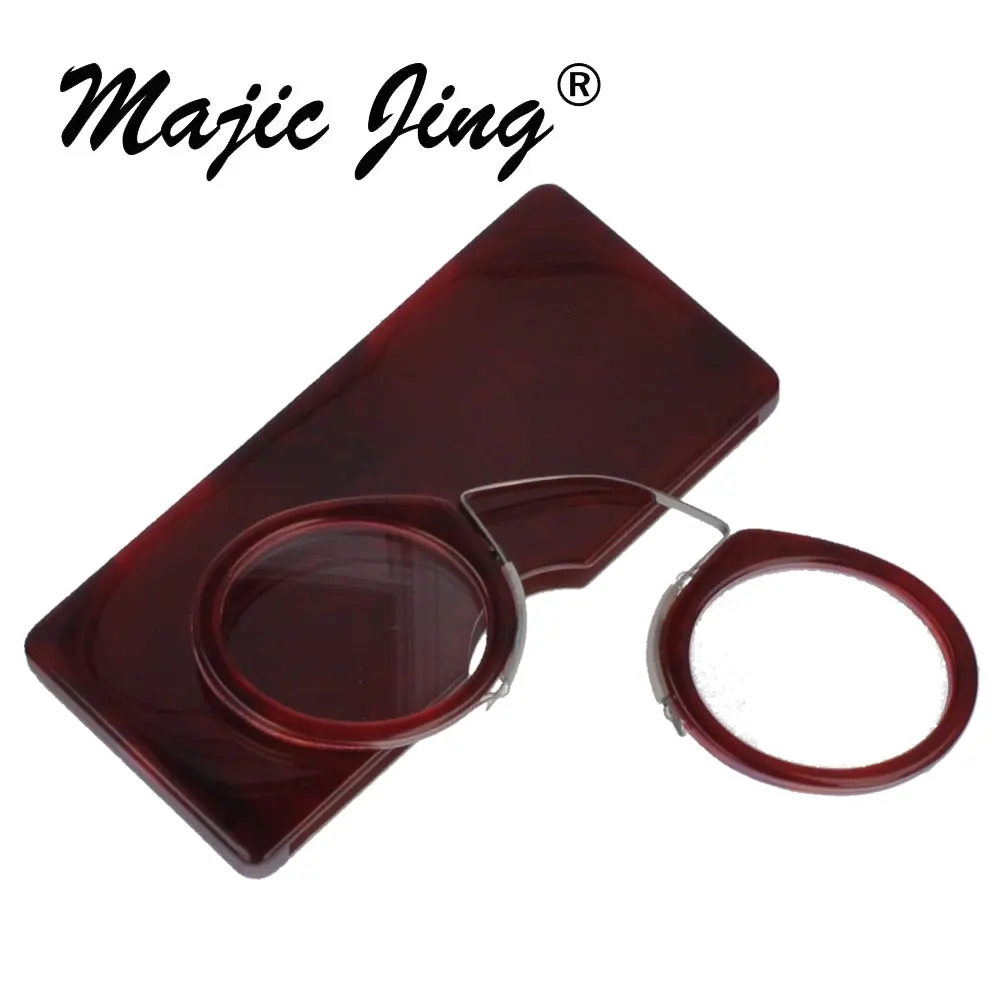 

Magic Jing hand made MINI reading glasses +100~+400 with 5colors eyewear