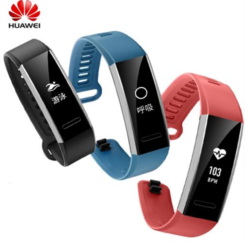 Новинка спортивный смарт-браслет Huawei Band 2 Pro Bluetooth GPS фитнес-трекер 5ATM