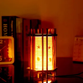 

Creative Wooden Craft Night Light Decorative Night Lamp Gift Home Decoration Accessories Desk Decor Wedding Decoration Gift