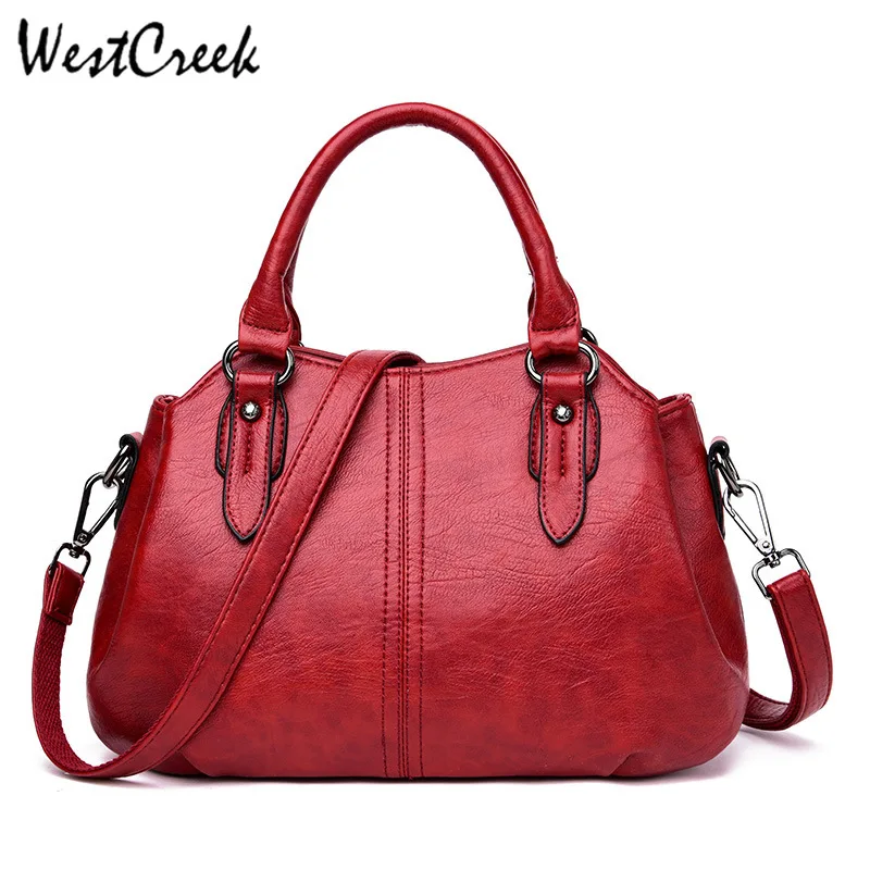 

WESTCREEK Brand Multi Function PU Leather Shoulder Bag Fashion Handbags and Purse Women Female Luxury Designer Bags Ladies