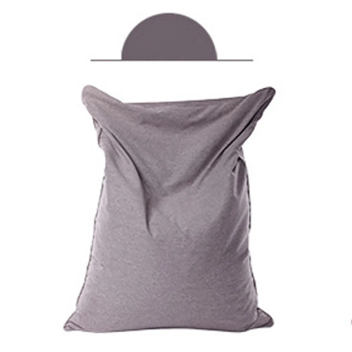 150x120 см ленивый мешок для диванов, тканевый шезлонг, кресло, сумка для дивана, чехлы для диванов, пуф, пуховый диван, татами, мебель для гостиной - Цвет: dark gray