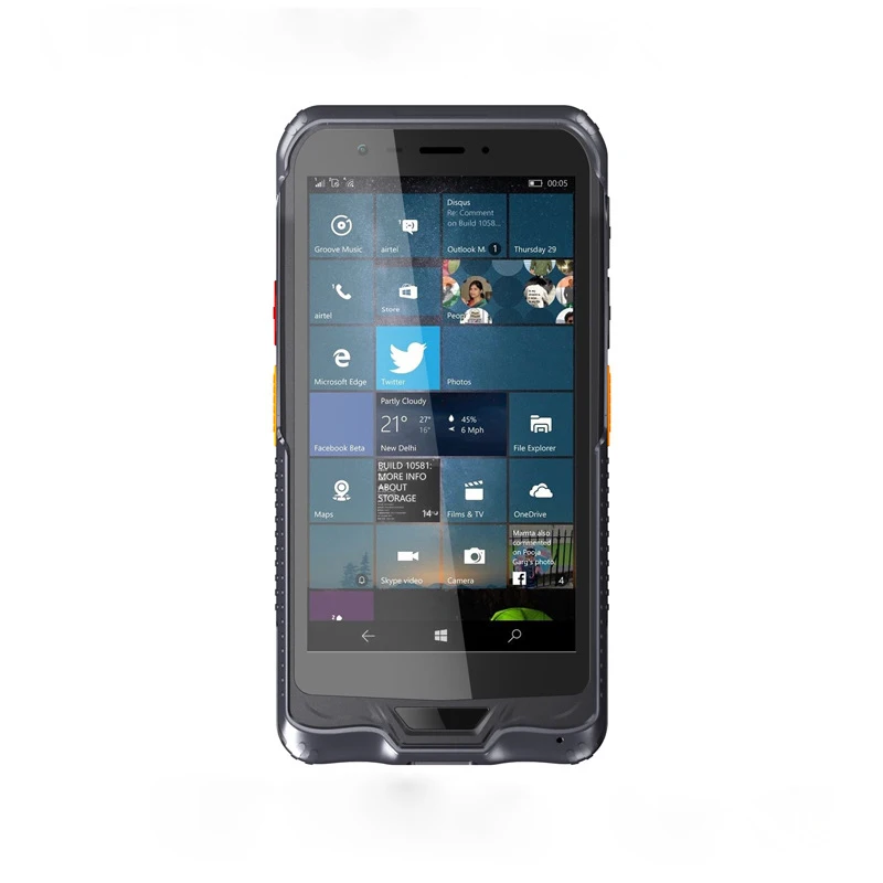 Handheld terminal PDA Data Collector 4G lte ip67 Waterproof Phone Rugged Tablet PC 1D 2D Laser Barcode Scanner Android 5.1 NFC