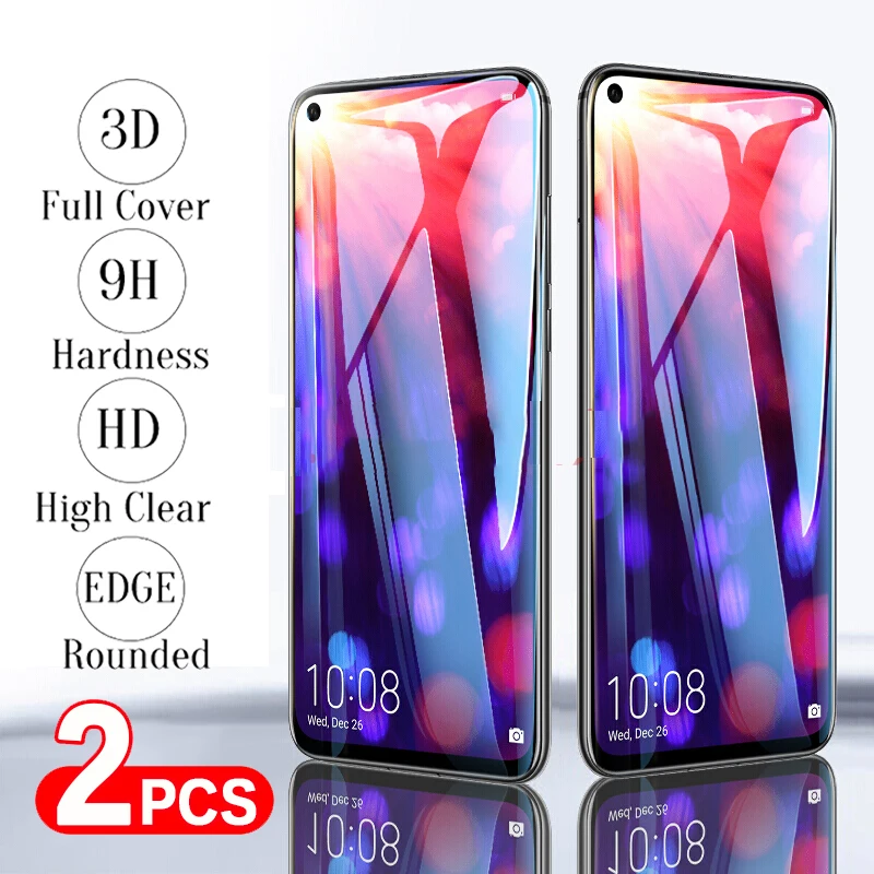 2 шт. Защитное стекло для Honor 20 Huawei Pro Закаленное Защитная пленка экрана на Honer Honor20 |