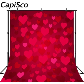 

Capisco Valentine's Day Theme Pictorial vinylCloth Customized Photography Backdrop Background Studio Prop