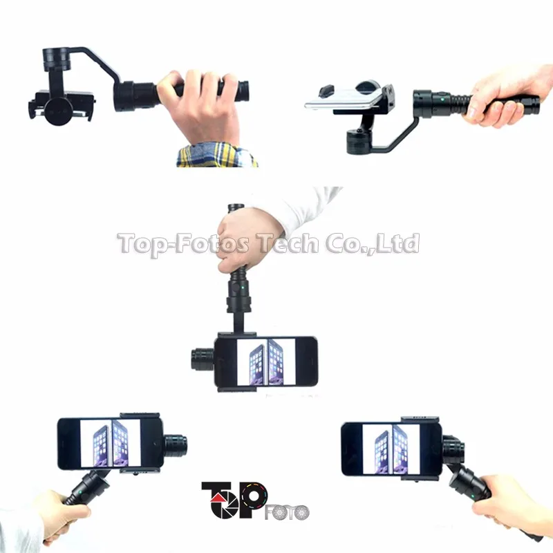 ALUMOTECH Beholder Ручной Стабилизатор TRD 3 оси Gimbal для мобильного телефона смартфона